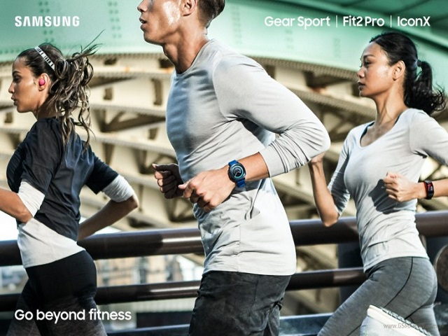 Samsung tung bộ ba ”quyền lực”: Gear Sport, Fit2 Pro và IconX (2018)