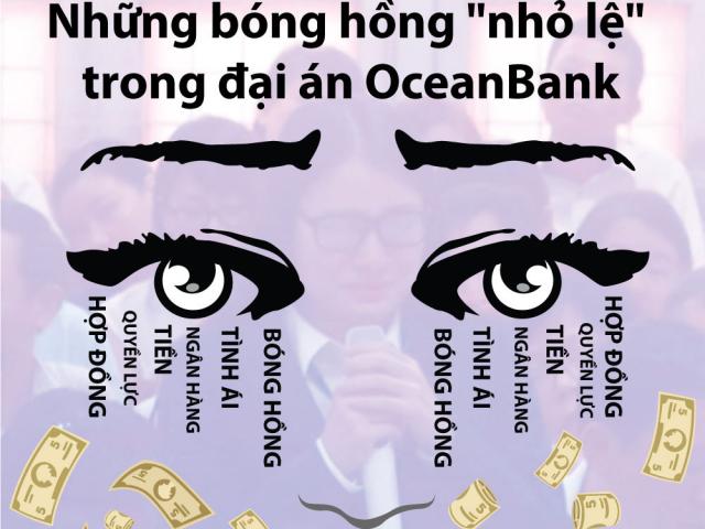 Infographic: Những bóng hồng 'nhỏ lệ' trong đại án OceanBank