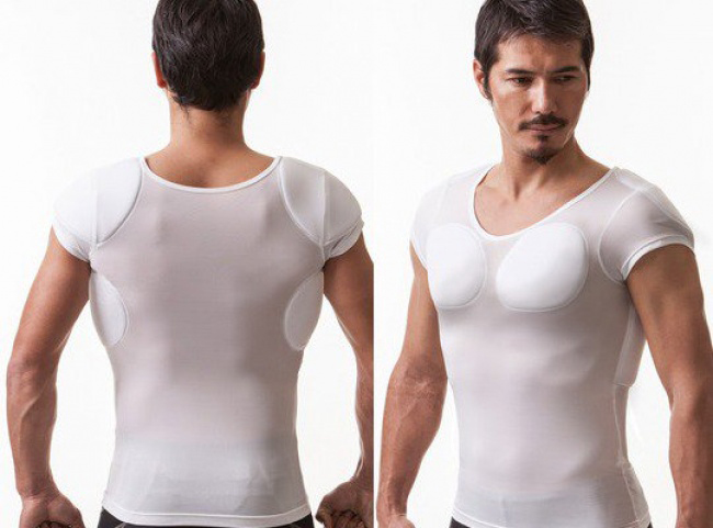 Giờ ra đường tự tin với thân hình &#34;cơ bắp&#34; rồi.