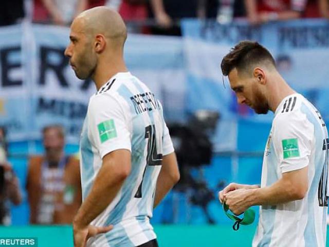 Trực tiếp vòng 1/8 World Cup 2018: Argentina cán mốc kỷ lục buồn