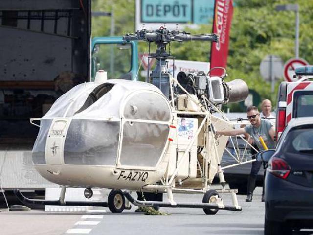 Trùm tội phạm Pháp táo tợn vượt ngục như phim bằng trực thăng