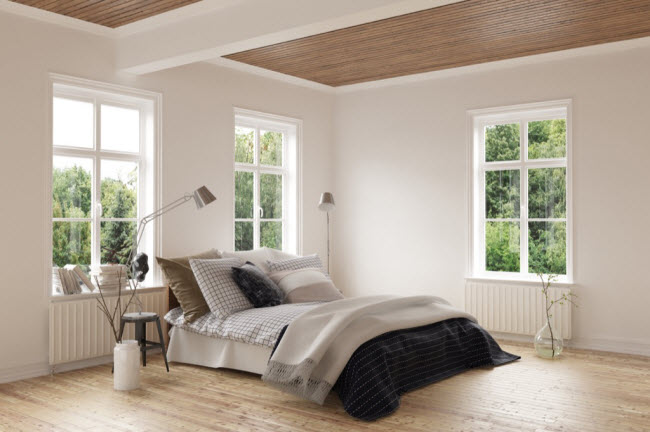 Che cửa sổ bằng tám phản chiếu: Tấm phản chiếu cửa sổ giúp loại bỏ 63% năng lượng của mặt trời. Nó vẫn cho phép ánh sáng xuyên qua cửa sổ, nhưng không đủ để làm phòng ngủ quá nóng.