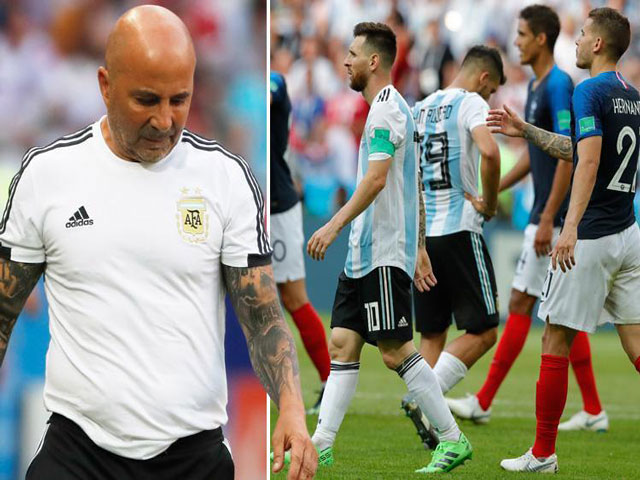 Bóng đá - NÓNG: Argentina - Messi ôm hận World Cup, "tội đồ" Sampaoli xin từ chức