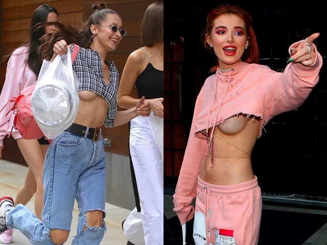 Người mẫu - Hoa hậu - Áo 5cm: Kiểu áo lắm "hiểm họa" khiến chị em nơm nớp lo khi mặc