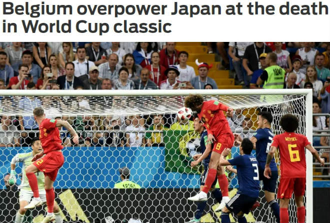 Kịch chiến World Cup Nhật Bản - Bỉ: Châu Âu choáng váng, khen “Samurai” thượng võ - 8