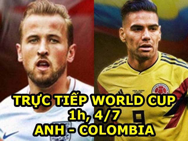Trực tiếp bóng đá World Cup Anh - Colombia: Rashford sẵn lòng đá 11m (vòng 1/8)