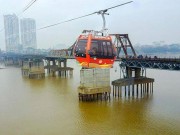 Tin tức trong ngày - 1.300 tỷ đồng cho 5 km cáp treo qua sông Hồng
