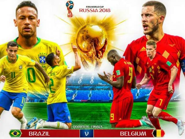 "Chung kết sớm" World Cup, Brazil - Bỉ: Hoa mỹ nhất, hùng mạnh nhất
