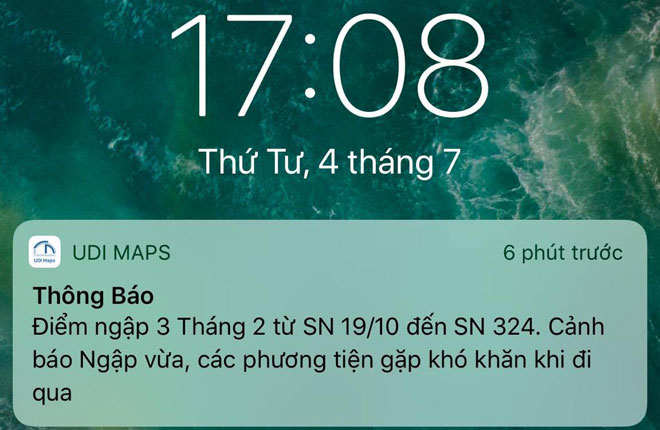 Người sử dụng phần mềm cảnh báo ngập ở Sài Gòn “ngã ngửa” khi nhận tin này - 2