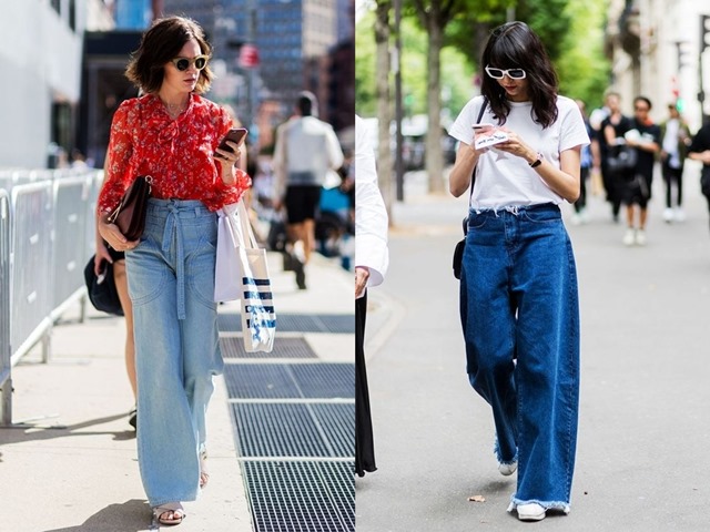 Kiểu quần jeans vừa thoải mái lại không lỗi mốt đang được lòng chị em