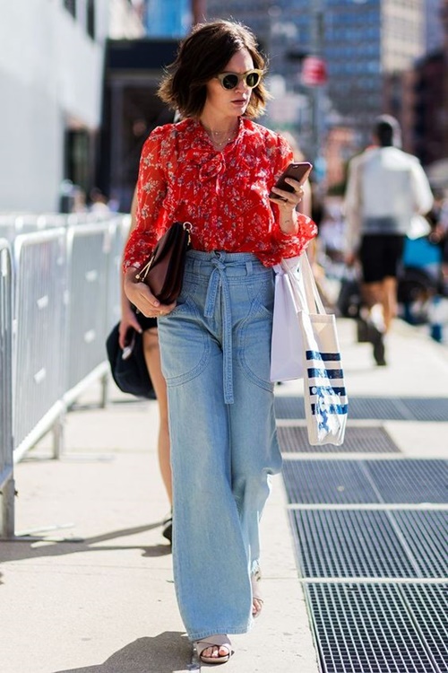 Kiểu quần jeans vừa thoải mái lại không lỗi mốt đang được lòng chị em - 5
