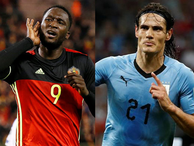 Bóng đá - Bàn thắng đẹp vòng 1/8 World Cup: Lukaku "điệu hổ ly sơn", Cavani "vẽ cầu vồng"