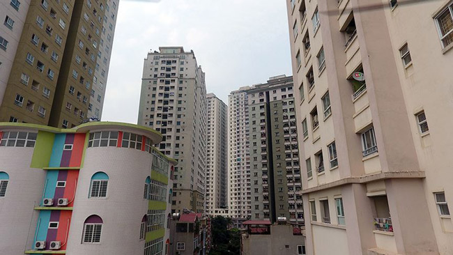 Bay trên 'rừng' cao ốc Hà Nội những ngày nắng nóng đỉnh điểm - 3