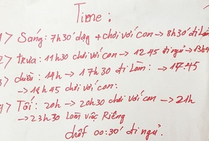 Lặng nhìn lịch nhắc &#34;chơi với con&#34; trong phòng trùm ma túy Lóng Luông - 1