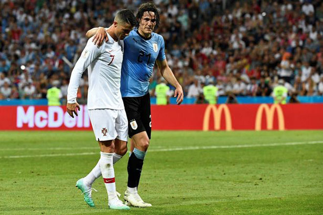 Tứ kết World Cup: &#34;Sát thủ&#34; Cavani dính hạn, Uruguay đại nguy, Pháp mừng rỡ - 1