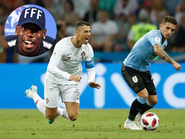 Bóng đá - Đại chiến World Cup Pháp – Uruguay: “Chú lùn” 1m68 khóa Ronaldo, "vặn tịt" nốt Pogba?