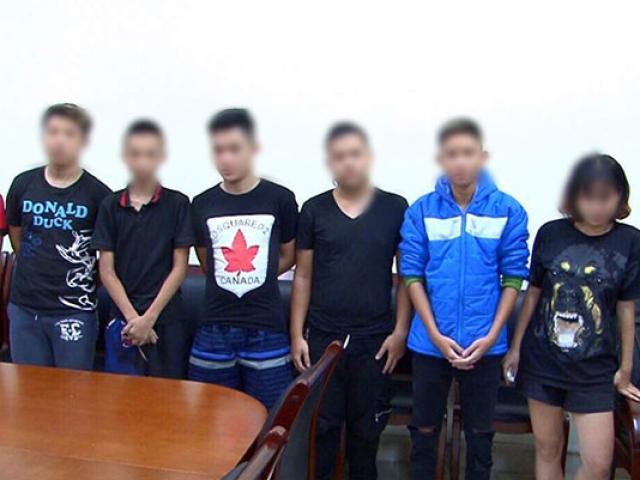 Thiếu nữ 16 tuổi và 6 nam thiếu niên náo loạn phố đêm World Cup