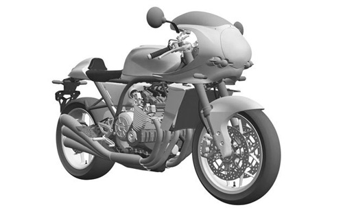 Lộ thiết kế concept Honda CBX sáu xi-lanh hoàn toàn mới - 1