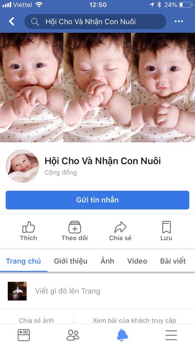 Cảnh giác với chiêu trò cho và nhận con nuôi trên mạng - 1