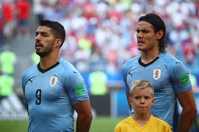 Rực lửa tứ kết World Cup: Uruguay mơ vô địch với “súng 2 nòng” Suarez - Cavani - 1