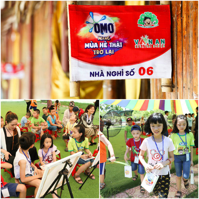Trẻ em say mê vẽ bức tranh mùa hè tuổi thơ trong ngày gia đình Việt Nam - 1