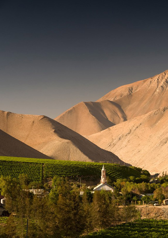 Winelands, Chile: Chile cũng là một trong những điểm đến tuyệt vời trong những năm gần đây, với những đụn cát vàng cao như núi và những vườn nho nằm chủ yếu ở các thung lũng gần Santiago.