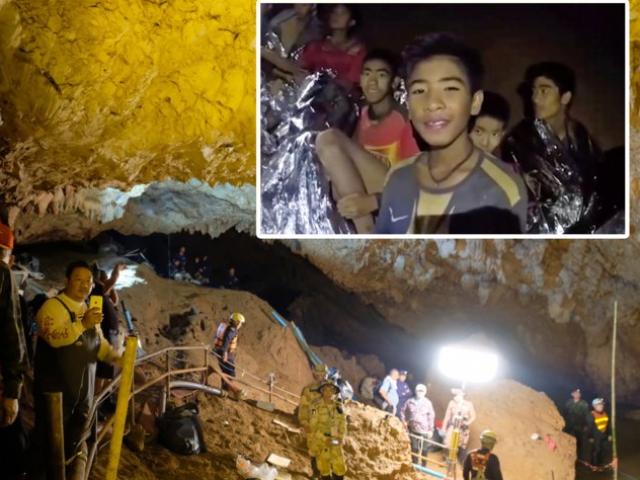 Thợ lặn chỉ cách ”sốc” đưa đội bóng Thái Lan thoát khỏi hang