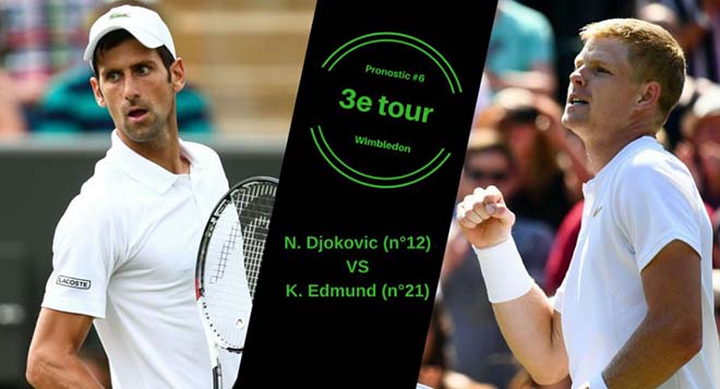 Djokovic - Edmund: 3 giờ kịch chiến, 4 set định đoạt (Vòng 3 Wimbledon) - 1