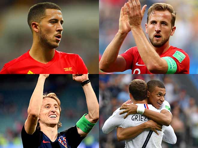 Quả bóng Vàng World Cup: Loạn 12 &#34;sứ quân&#34;, Kane & Hazard sáng cửa - 1