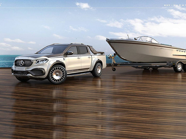 Ngắm xe - Bán tải Mercedes-benz XClass "lột xác" siêu sang trọng dưới bàn tay của Carlex Design