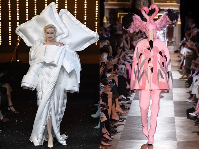 Xu hướng thời trang - Tròn mắt với váy áo lập dị tại sàn diễn Haute Couture