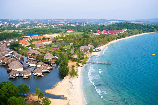 Sinhanoukville, Campuchia: Sinhanoukville là một tỉnh nhỏ ở phía tây nam Campuchia nổi tiếng với quần đảo nhiệt đới, rừng ngập mặn, bãi biển và Vườn quốc gia Ream.