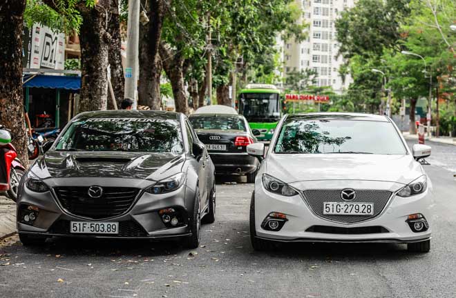 Mazda 3 độ "cực chất" dưới bàn tay của thợ Sài Gòn - 13