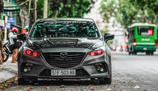 Mazda 3 độ "cực chất" dưới bàn tay của thợ Sài Gòn - 14