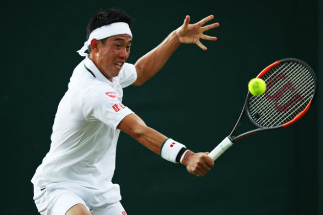 Wimbledon ngày 7: Nishikori ngược dòng 2 màn đấu súng - 1