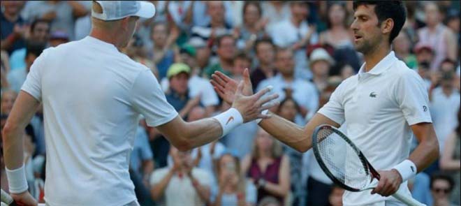 Djokovic - Khachanov: Bẻ game thần tốc, chiến quả ngọt ngào (vòng 4 Wimbledon) - 1
