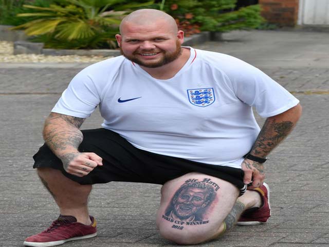 Bóng đá - Trực tiếp tin nóng World Cup 10/7: "Fan cuồng" xăm hình Harry Kane lên đùi