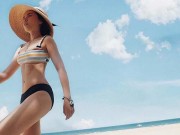 Bí quyết làm đẹp - Người mẫu Hà Trúc chỉ cách có rãnh bụng sâu hút