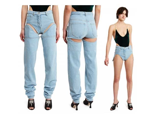 Những mẫu quần jeans quái dị mà đắt cắt cổ