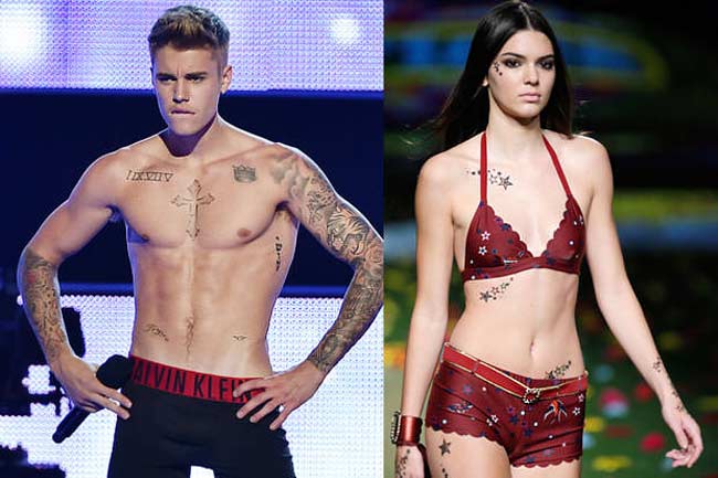 Ngoài những người mẫu kể trên, Justin còn từng hẹn siêu mẫu Kendall Jenner...