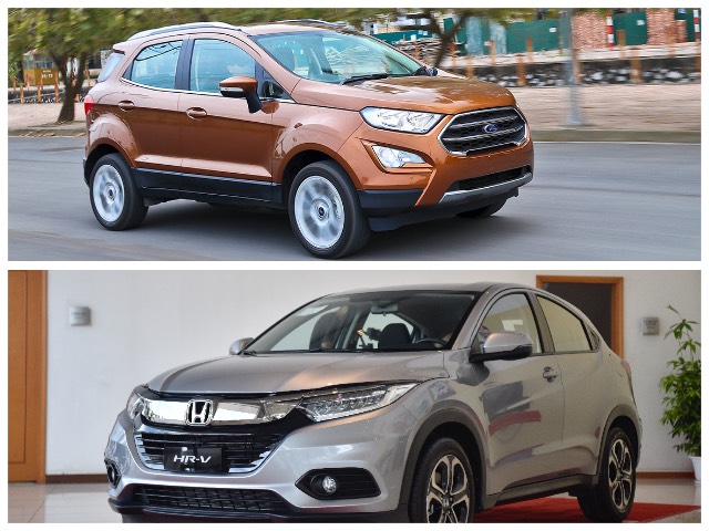 So sánh Ford Ecosport 2018 và Honda HR-V 2018: Tân binh liệu có làm nên chuyện?