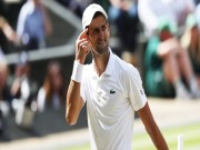 Thể thao - Clip hot Wimbledon: Ngồi đợi 6 tiếng, Djokovic &quot;nghịch bi&quot; giết thời gian