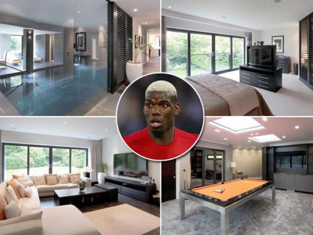 Kinh doanh - Cận cảnh siêu xe và dinh thự &quot;khủng&quot; của cầu thủ Paul Pogba đội tuyển Pháp