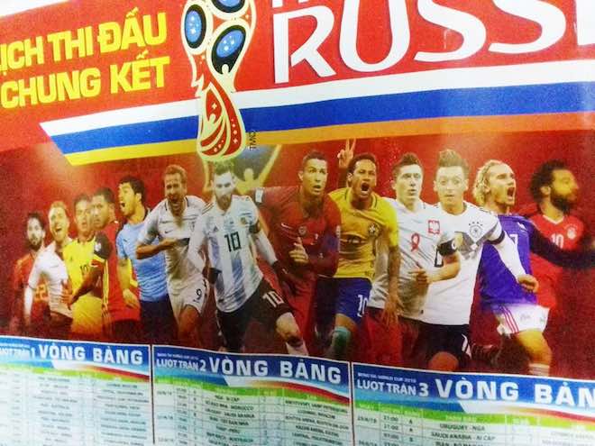 Tờ lịch “tiên tri” lại… ám đội tuyển Pháp trước trận chung kết Pháp vs Croatia - 1