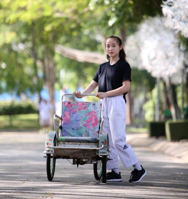 Phong cách tuổi teen của em gái hoa khôi Taekwondo Châu Tuyết Vân - 8