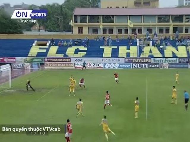 Bóng đá - Thanh Hóa - Quảng Ninh: Tuyệt phẩm đẹp mắt, cầm vàng lại để vàng rơi