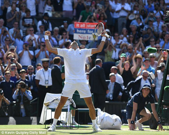 Chung kết Wimbledon: Tuyệt đỉnh Djokovic, hủy diệt &#34;hộ pháp&#34; 2m03 - 12