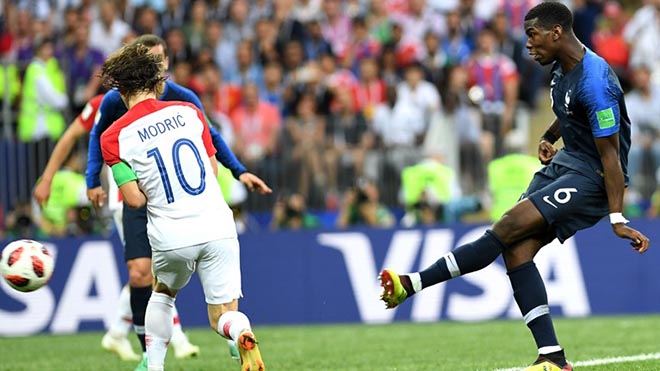 Chung kết World Cup, Pháp - Croatia: &#34;Nhân tố MU&#34; Pogba chói sáng, tạo ra bước ngoặt - 1
