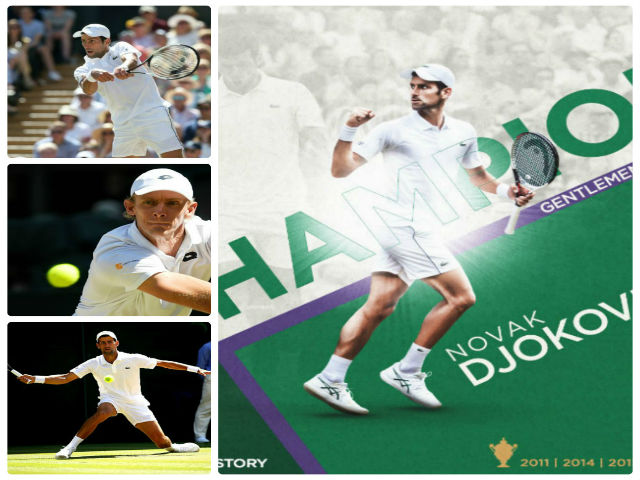 Thể thao - Chung kết Wimbledon: Tuyệt đỉnh Djokovic, hủy diệt "hộ pháp" 2m03