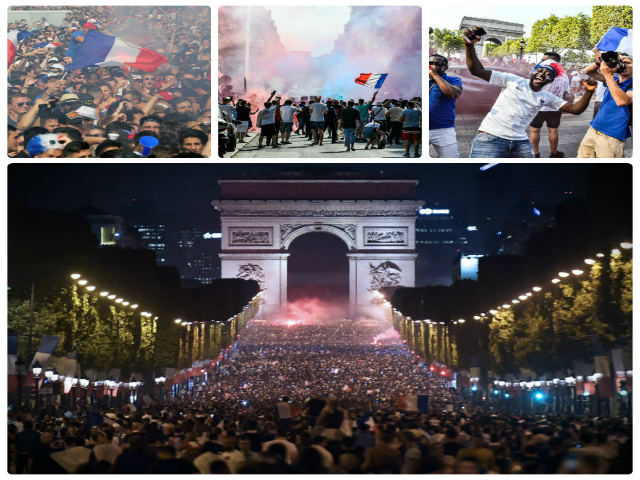 Trực tiếp CĐV Pháp ăn mừng vô địch World Cup: Mở hội tưng bừng, nghẹn ngào chờ nâng cúp